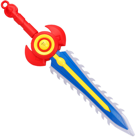 伸缩发光玩具剑大宝剑闪光青龙偃月刀武器模型玩具刀兵器男孩礼物