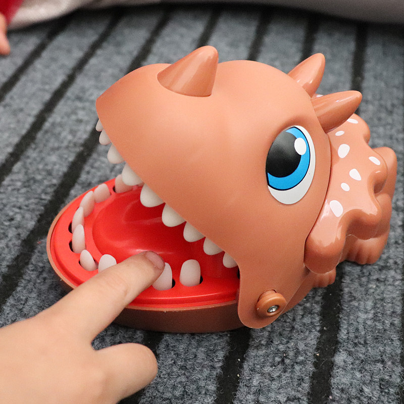 咬手指的恐龙网红整蛊玩具儿童男女孩按牙齿咬人拔牙咬手玩具抖音,淘宝优惠券,粉丝福利购,淘宝优惠卷