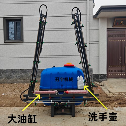 打药机加厚药桶拖拉机背负式液压折叠喷杆田地喷药小麦玉米喷雾器 - 图3