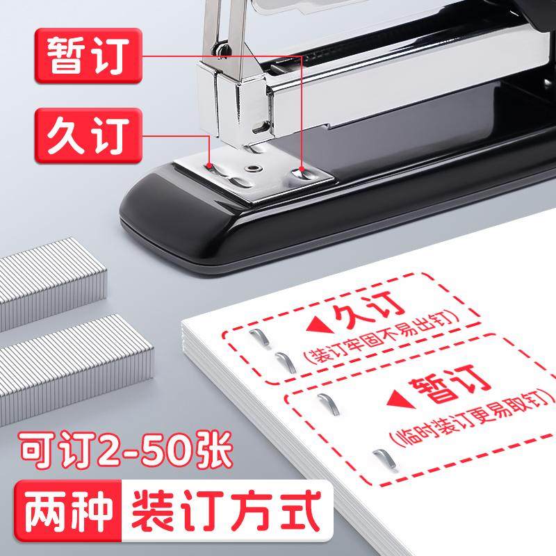 Labor-saving large-sized stapler for office use
