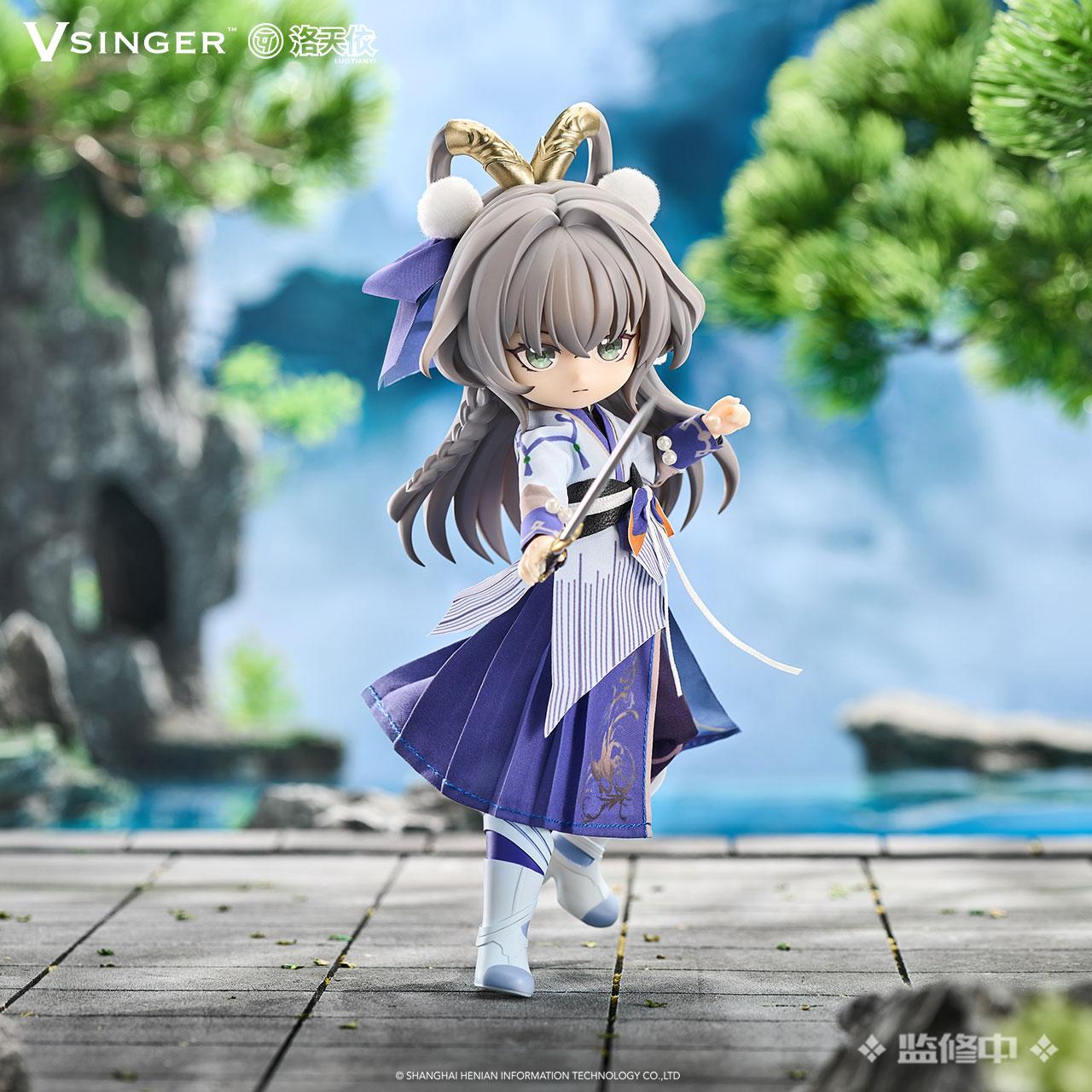 Vsinger洛天依官方正版秋梦天音12分MJD可动人偶手办动漫玩偶周边 - 图0