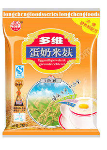 【10包包邮】龙海城内米麸营养米粉即食米糊原味多维蛋奶米麸龙城 - 图1