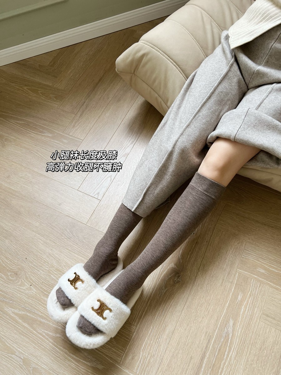 米图加绒含羊毛长袜~加厚保暖高筒过膝长筒袜子/堆堆小腿袜女秋冬,淘宝优惠券,粉丝福利购,淘宝优惠卷
