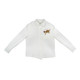 Kamo original leopard pocket embroidered shirt