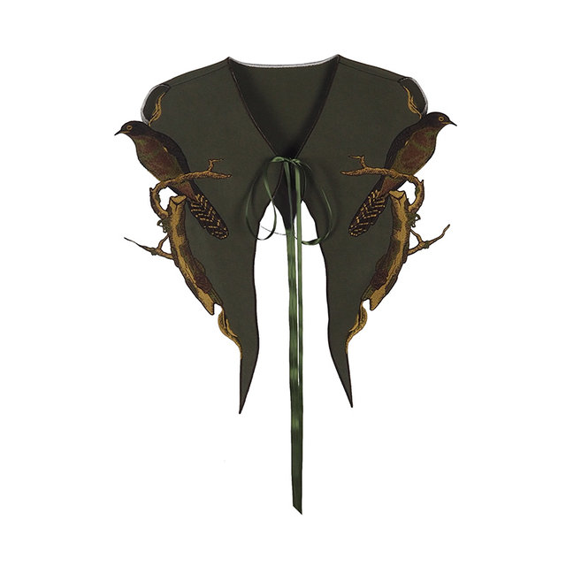 Kamo original embroidery original fake collar