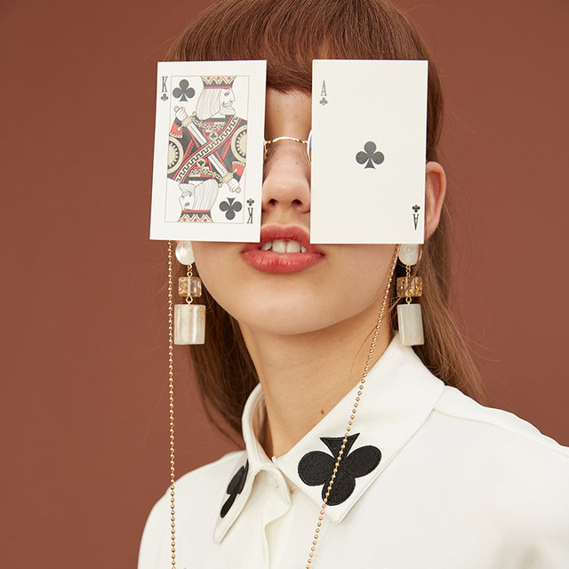 Kamo original design fashionable cardigan silhouette