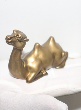 吉祥纯铜毛笔架招财摆件