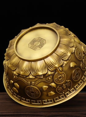 纯铜摆件香炉开运旺财工艺品