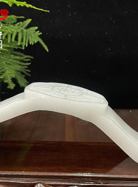 美玉轩阁玉祝福中式客厅如意摆件