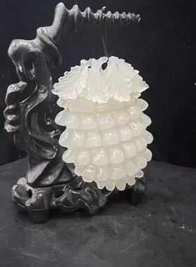 美玉轩阁玉保平安中式客厅葡萄摆