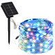 Solar outdoor waterproof flashing holiday style decorative light