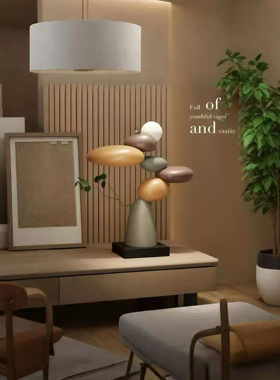 时来运转招财摆件庆典乔迁新居客厅装饰品送领导玄关意式极简摆件