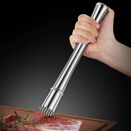 Измельченная палочка для фруктового сока из нержавеющей стали 304, палочка для смешивания пюре, палочка для лимонного сока, молоток для коктейля, льда