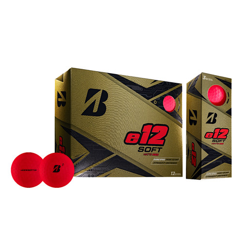 Bridgestone普利司通高尔夫彩球e12彩色高尔夫球三层球可印logo - 图2