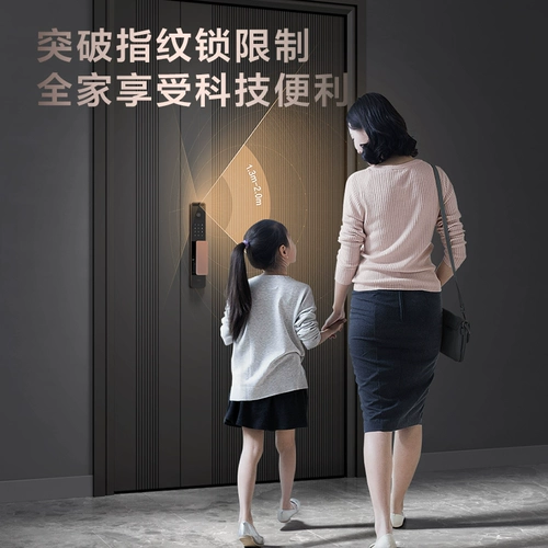 Aqara Green MilianChuang 3D Face Smart Door Lock D200 был подключен к ключу Homekit Full Автоматическую блокировку паролей