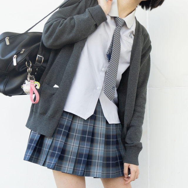 Heartbeat earthquake buy one get one free JK uniform plaid skirt original Japanese school supplied genuine summer college pleated half skirt