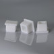 Soft rubber square T-shaped waterproof white seal plug
