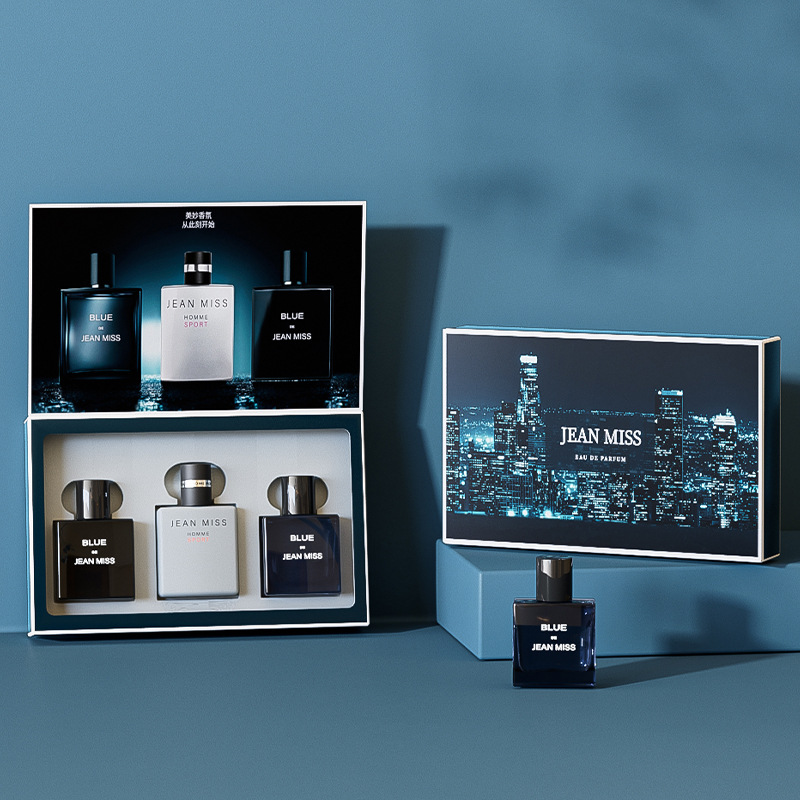 Blue Men's perfume set cologne boyfriend gift 蔚蓝男香水套装 - 图1