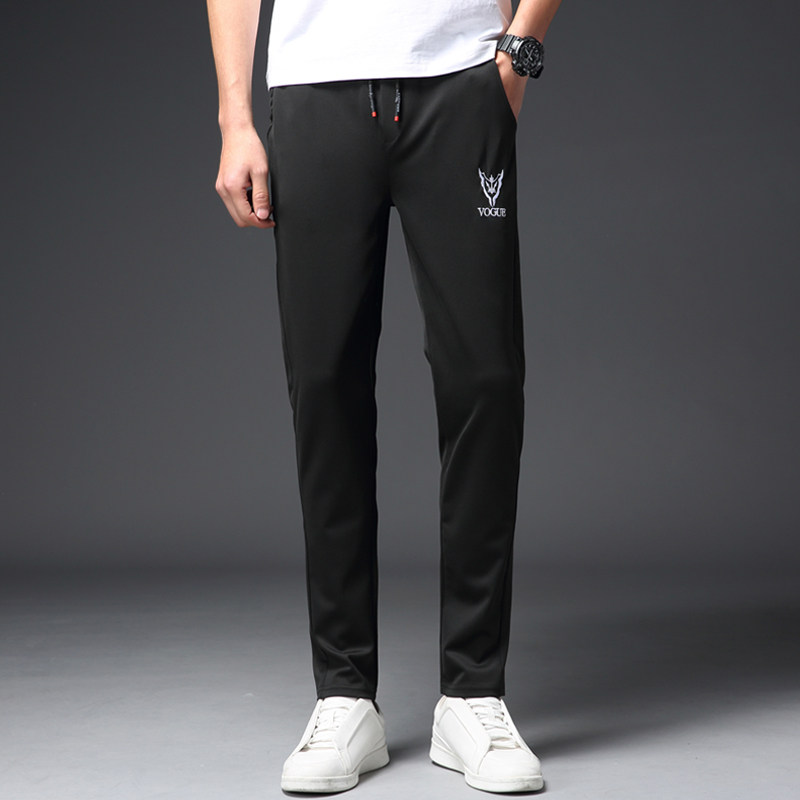 男士夏季新款韩版潮流九分宽松长裤 微衣舍淘休闲裤