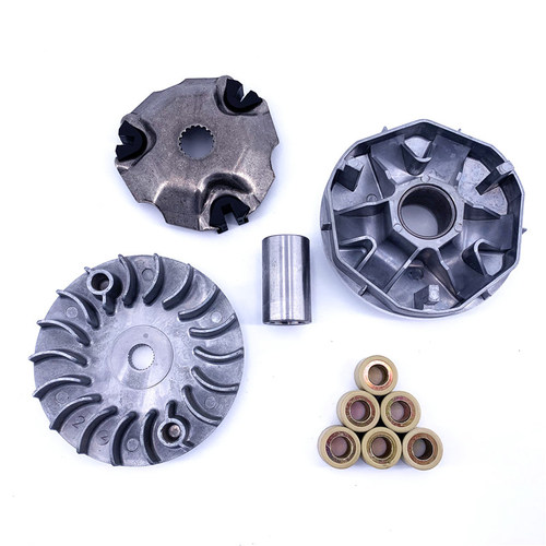 适用铃木电喷新款锋彩QS125T-3A从动后皮带轮离合器驱动盘普利珠 - 图2