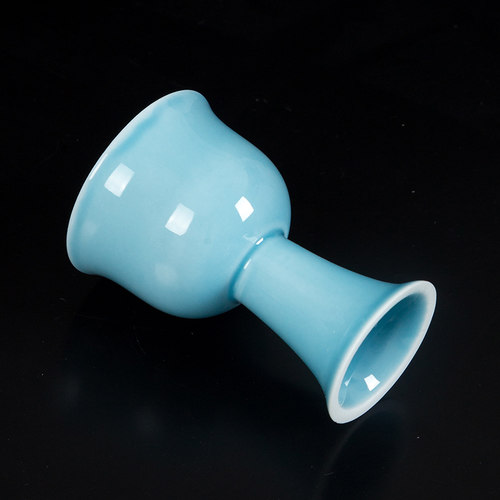 景德镇陶瓷小酒杯酒盅家用一口杯酒具套装创意复古中式七彩白酒杯 - 图1