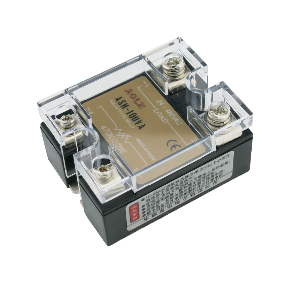 现货供应奥乐单相固态继电器ASH-100VA电位器配套100A 电阻调压器