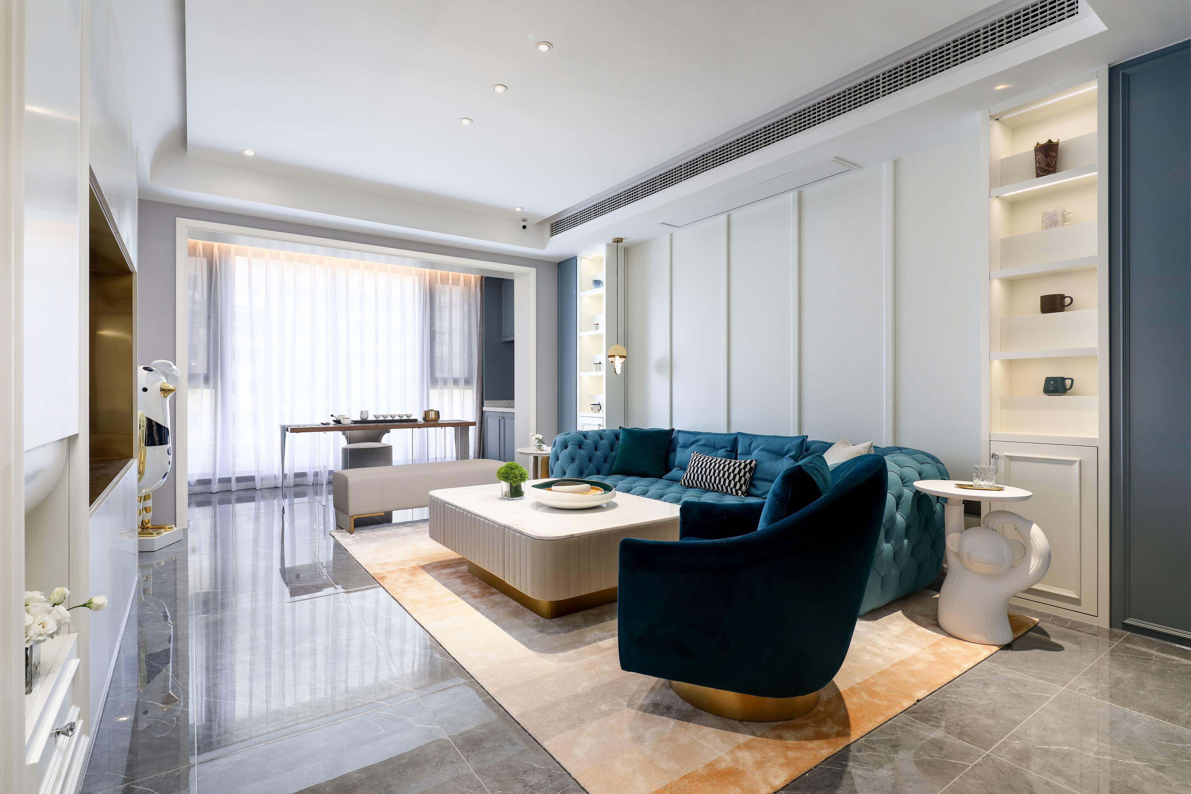 西安别墅家装室内装修设计师精装房屋装修改造软装设计方案效果图