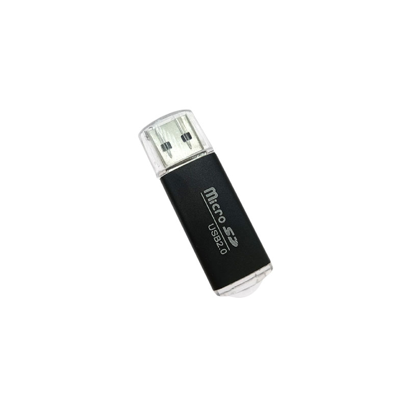 迷你铝合金读卡器micro SD/TF卡/内存卡简约通用车载插卡usb2高速 - 图3