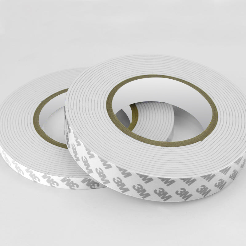 3M泡棉胶带白色EVA单面海绵胶条防震密封泡沫胶纸1-2-3MM厚照片墙固定墙面粘墙胶无痕贴加厚黑色强力海绵高粘,淘宝优惠券,粉丝福利购,淘宝优惠卷