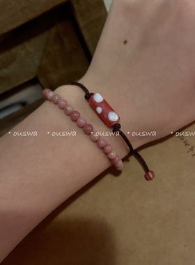 小众手绳ouswa琉璃原创