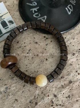 直切手串ouswa黑檀木国风