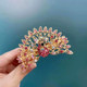 Hair Clip Metal Korean Style Rhinestone Hair Accessory Hair Clip