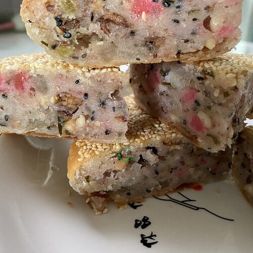 正宗福州礼饼 闽清特产传统纯手工坂东礼饼 喜饼中秋月饼足斤馅饼 - 图2