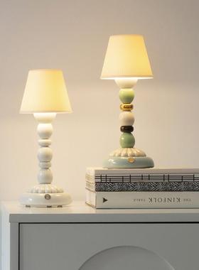 LLADRO雅致西班牙进口充电台灯客厅卧室灯具高级感礼物装饰小夜灯