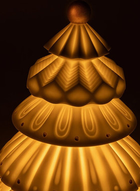 LLADRO雅致西班牙圣诞树灯饰家居装饰灯卧室小夜灯氛围灯饰品礼物