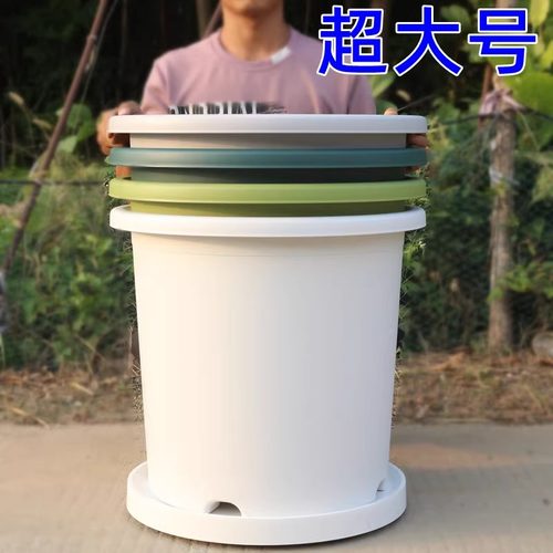 加厚特大号7/15/25加仑花盆树脂塑料蓝莓无花果月季控根青山透气 - 图3