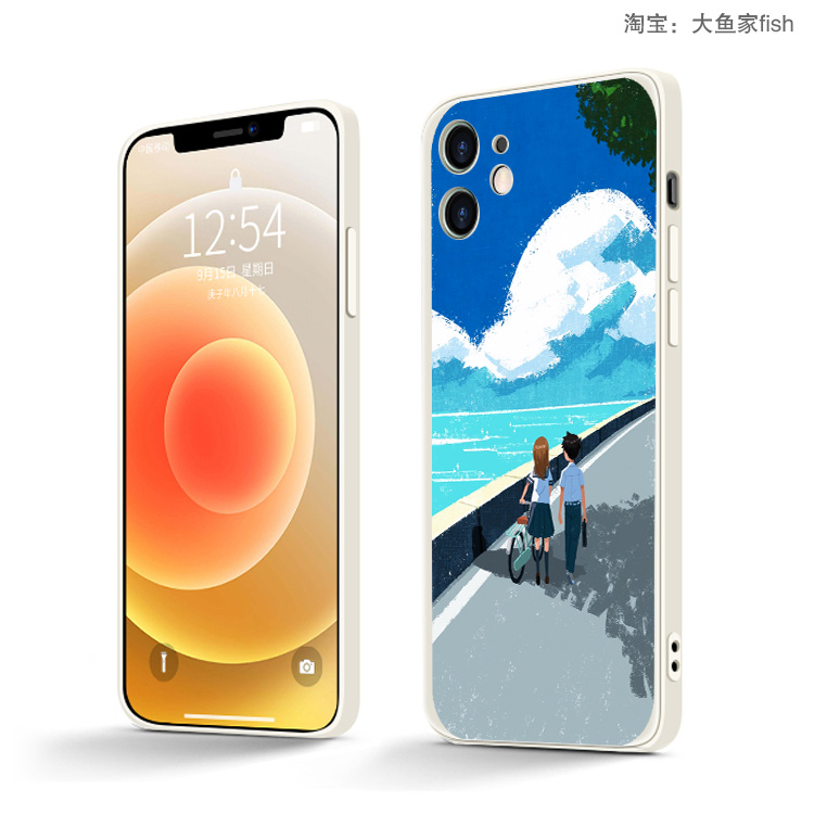 擅长捉弄的高木同学手机壳iPhone13适用12pro苹果xsmax液态8p硅胶 - 图1