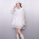 ແຟຊັນ slimming mesh retro 2025 ດູໃບໄມ້ລົ່ນແບບສະບາຍໆ