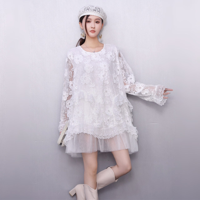 ແຟຊັນ slimming mesh retro 2025 ດູໃບໄມ້ລົ່ນແບບສະບາຍໆ