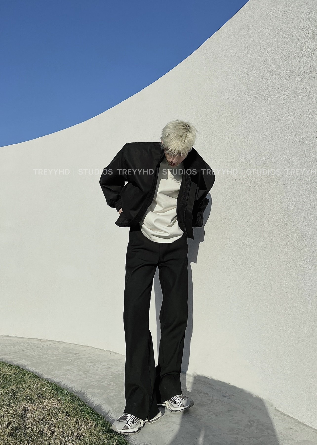 TREYYHD/及时雨东 日本高端精纺质感拖地开叉解构西裤,淘宝优惠券,粉丝福利购,淘宝优惠卷