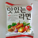 Korean spicy vegetable instant noodles 115g