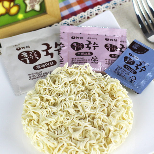 Nongshim Korean imported Fulu light non-fried noodle soup