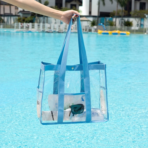 Водонепроницаемая портативная пляжная система хранения для плавания из ПВХ для спортзала, пляжный стиль