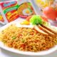 30 packs of Indonesian imported Yingduo lo mein ramen original spicy beef noodles instant noodles full box for late night snacks