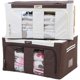 Extra large 120L Oxford cloth folding storage box quilt clothes steel frame finishing box storage box fabric thickened