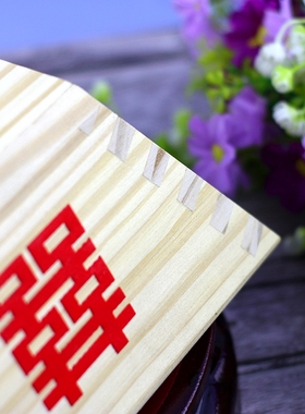 复古 传统 榫卯结构 新西兰松 米斗 升子 米升 四方斗 中式 摆件