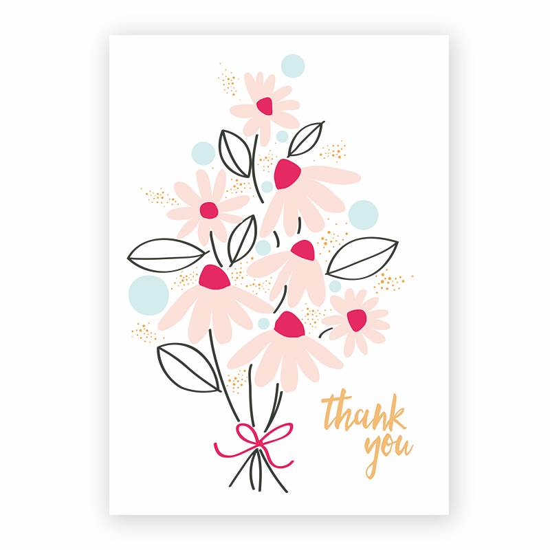 thankyou卡片 thank you card 日韩 large just for you cards - 图0