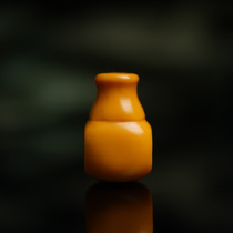 14mm Tibetan yellow feeder Buddhas head tee boutique is integrated handmade water drop type