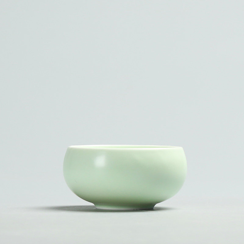 功夫小茶杯茶具青花陶瓷单个主人杯茶盏巧云杯亚光品茗杯茶碗,淘宝优惠券,粉丝福利购,淘宝优惠卷