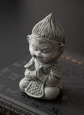 恬静生活青砂石装饰摆件